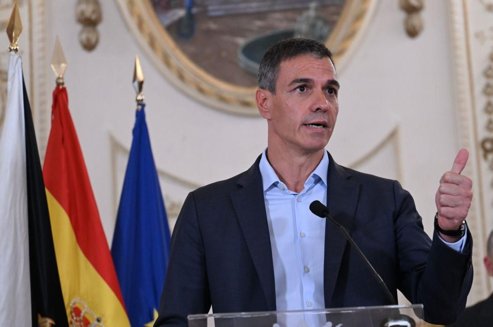 El presidente del Gobierno, Pedro Sánchez, comparece en la Asamblea de Ceuta.