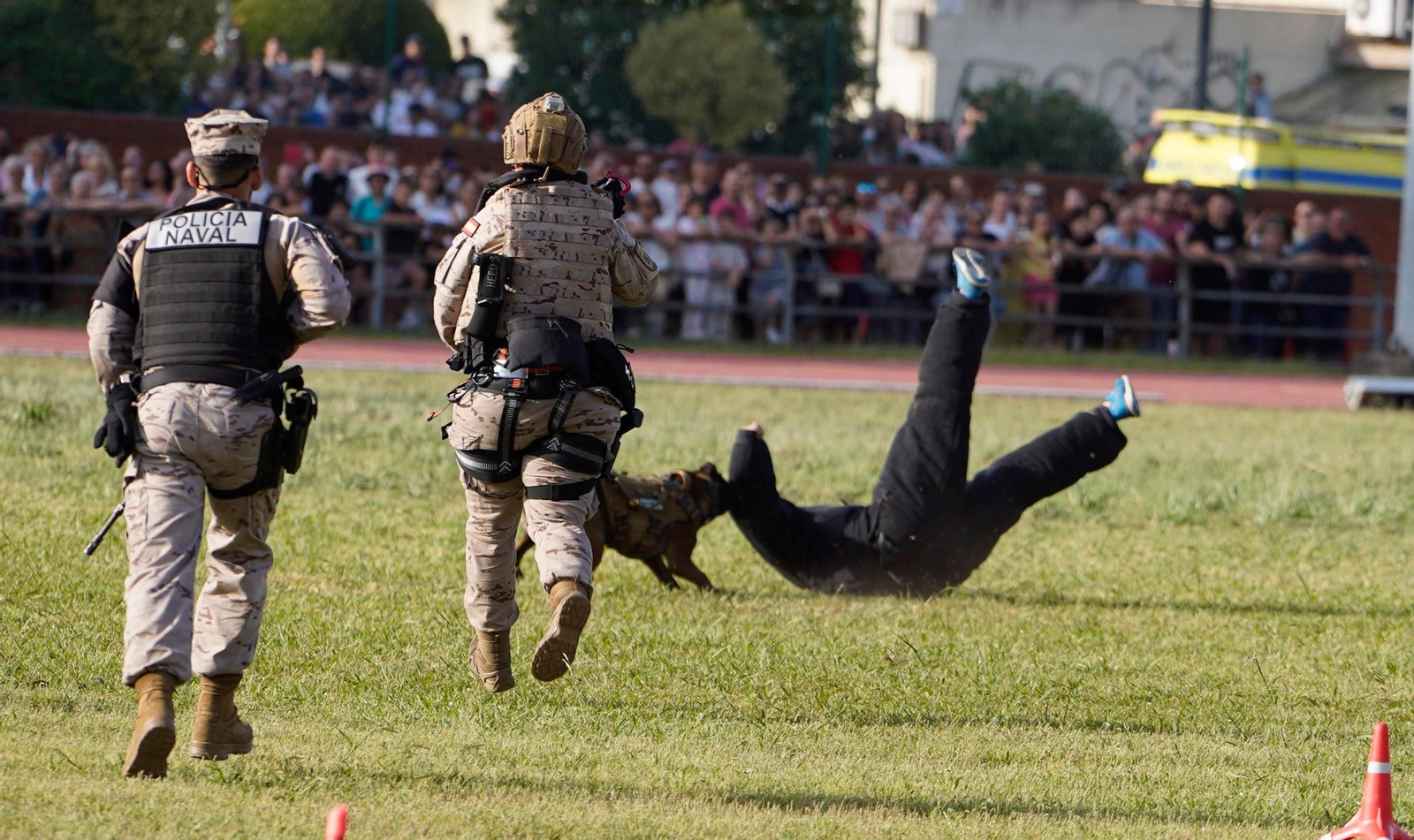 Galería | La exhibición militar llena las pistas de Balaídos
