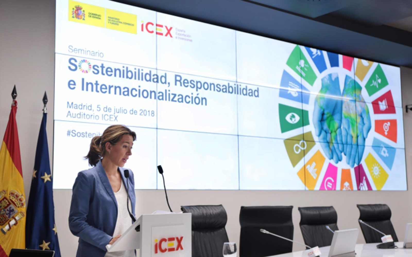 Xiana Méndez Bartolo, secretaria de Estado de Comercio y presidenta del ICEX