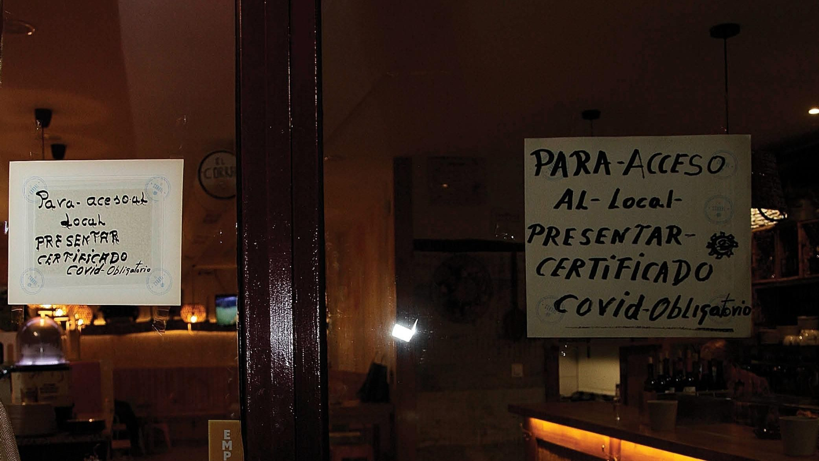 La hostelería tiene la obligación de exigir el certificado. (FOTO: MIGUEL ÁNGEL)