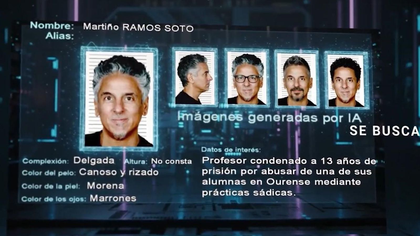 Martiño Ramos Soto, entre los fugitivos más buscados por la Policía Nacional