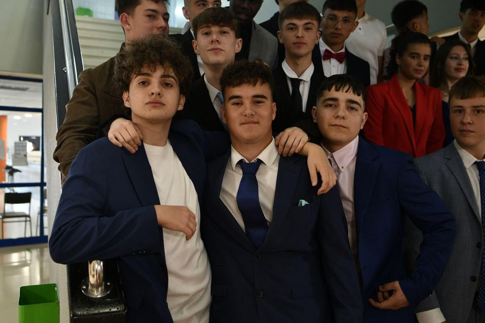 Nicolás, Sinué y David.