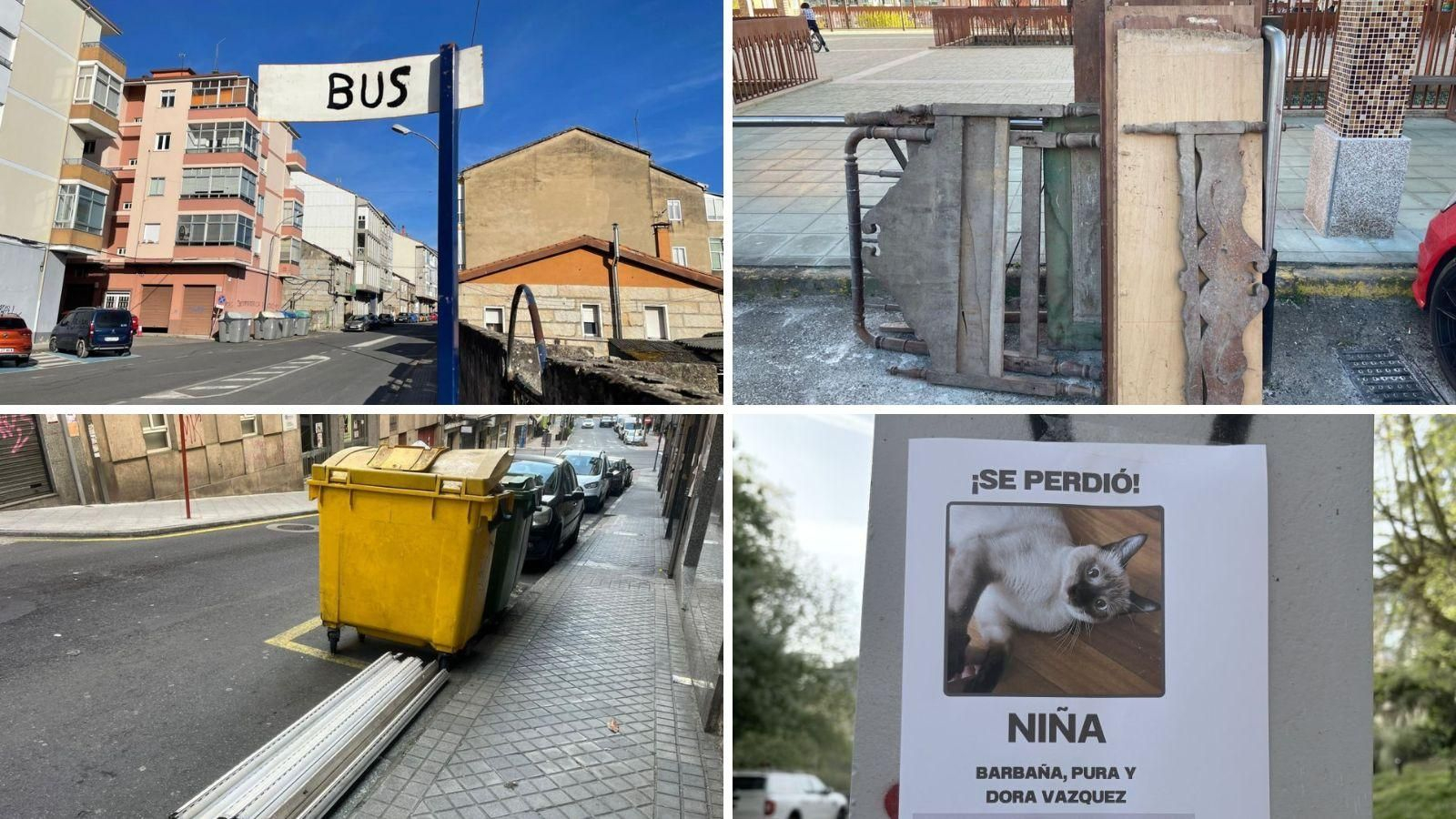 Las denuncias de los vecinos de Ourense.