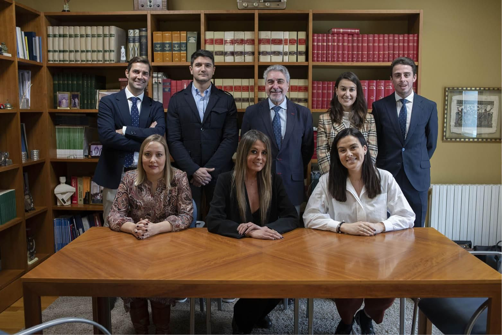 Nacho Doce, Moisés Filgueira, David de León, Cristina Campo, David de León, Rosa González, Amparo de León, Laura de León. 8FOTO: XESÚS FARIÑAS)