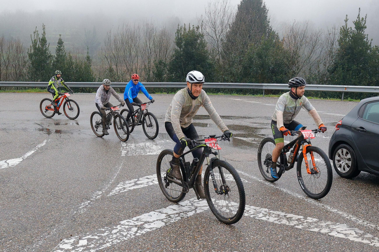 Galería | Decenas de ciclistas participan en la Gran Bikedada de Vigo