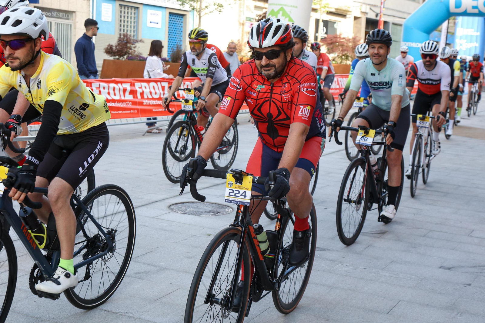 Galería | La marcha Álvaro Pino reunió a más de 500 ciclistas en Ponteareas