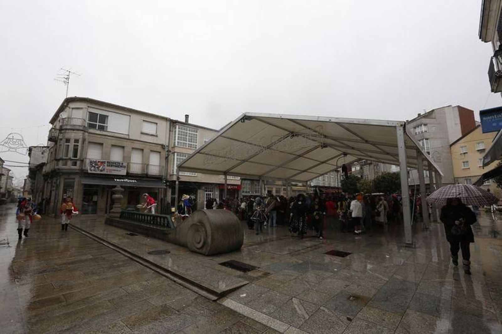 Xinzo disfrutó de su lunes de Entroido