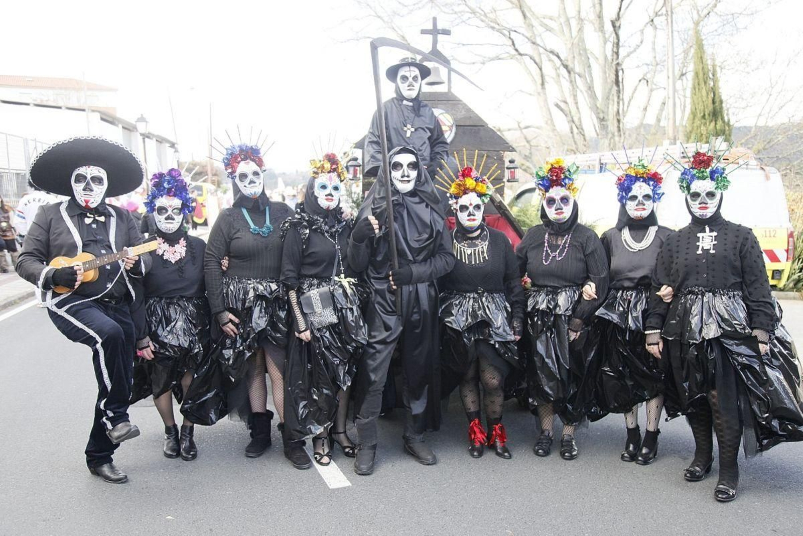 Una comparsa de miedo.