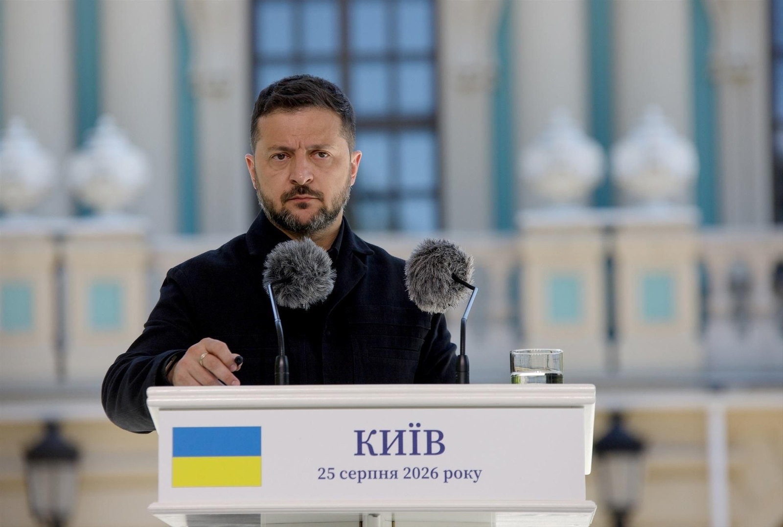 El presidente de Ucrania, Volodimir Zelenski