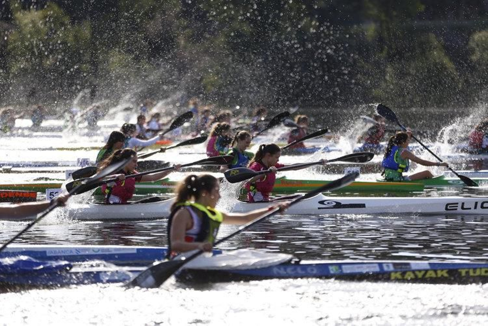 Una de las carreras del Autonómico desarrollado en abril en Coles.