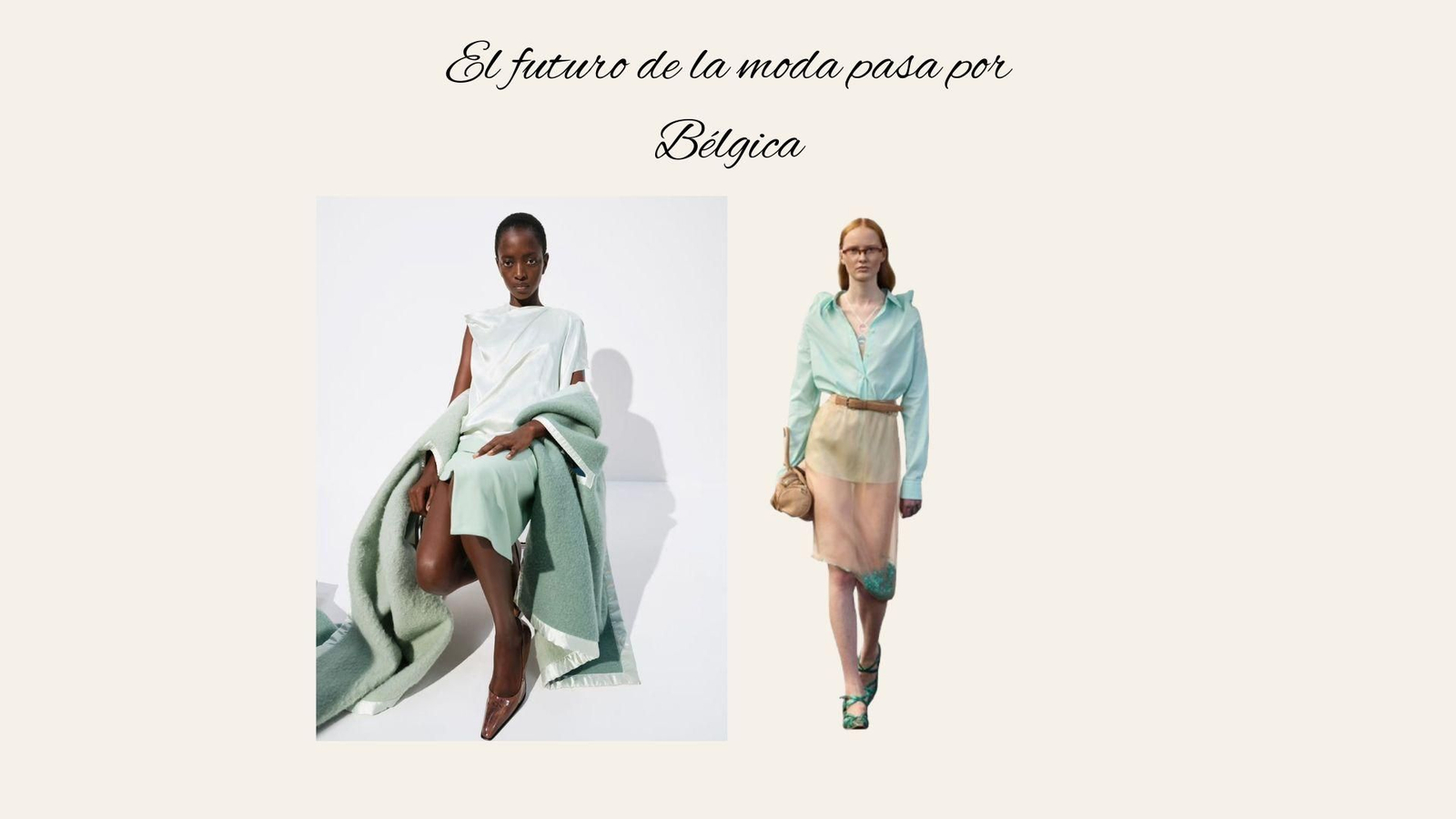 Una de las grandes promesas de la moda procede de Bélgica.