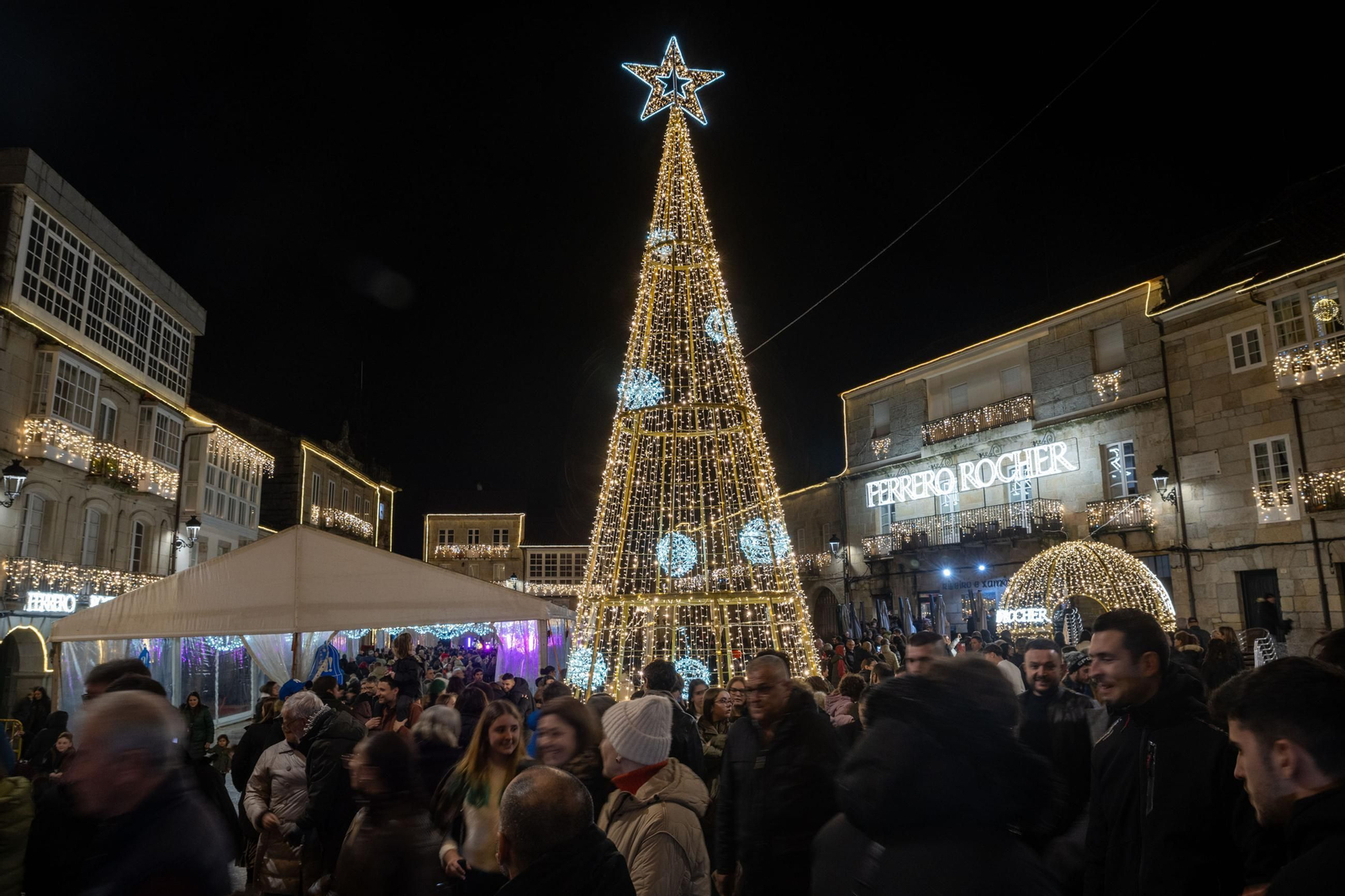 Galería | Ribadavia disfruta del encendido de la Navidad