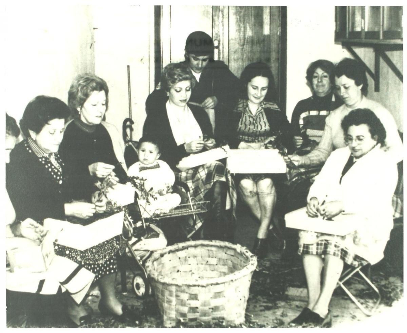 La tradición de los ‘Portales de Corpus’ ha ido pasando de generación en generación.