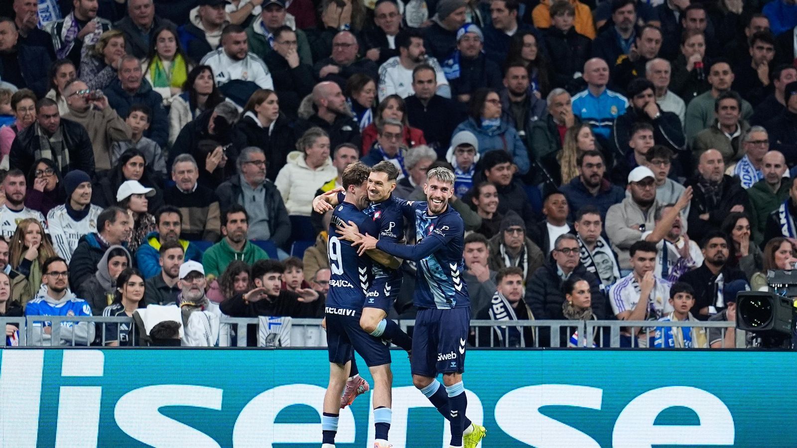 Galería | El Celta regresa al Santiago Bernabéu