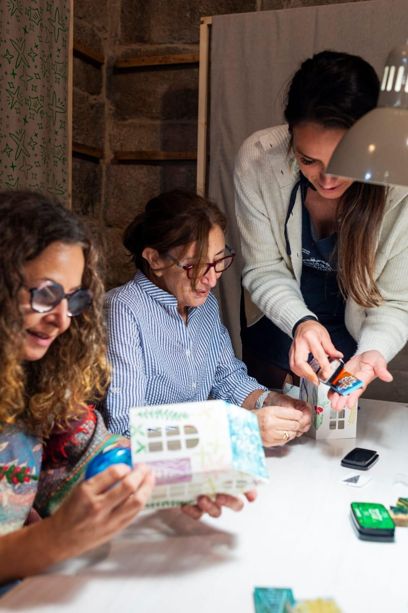 Participantes en obradoiro de Vilas Vivas.