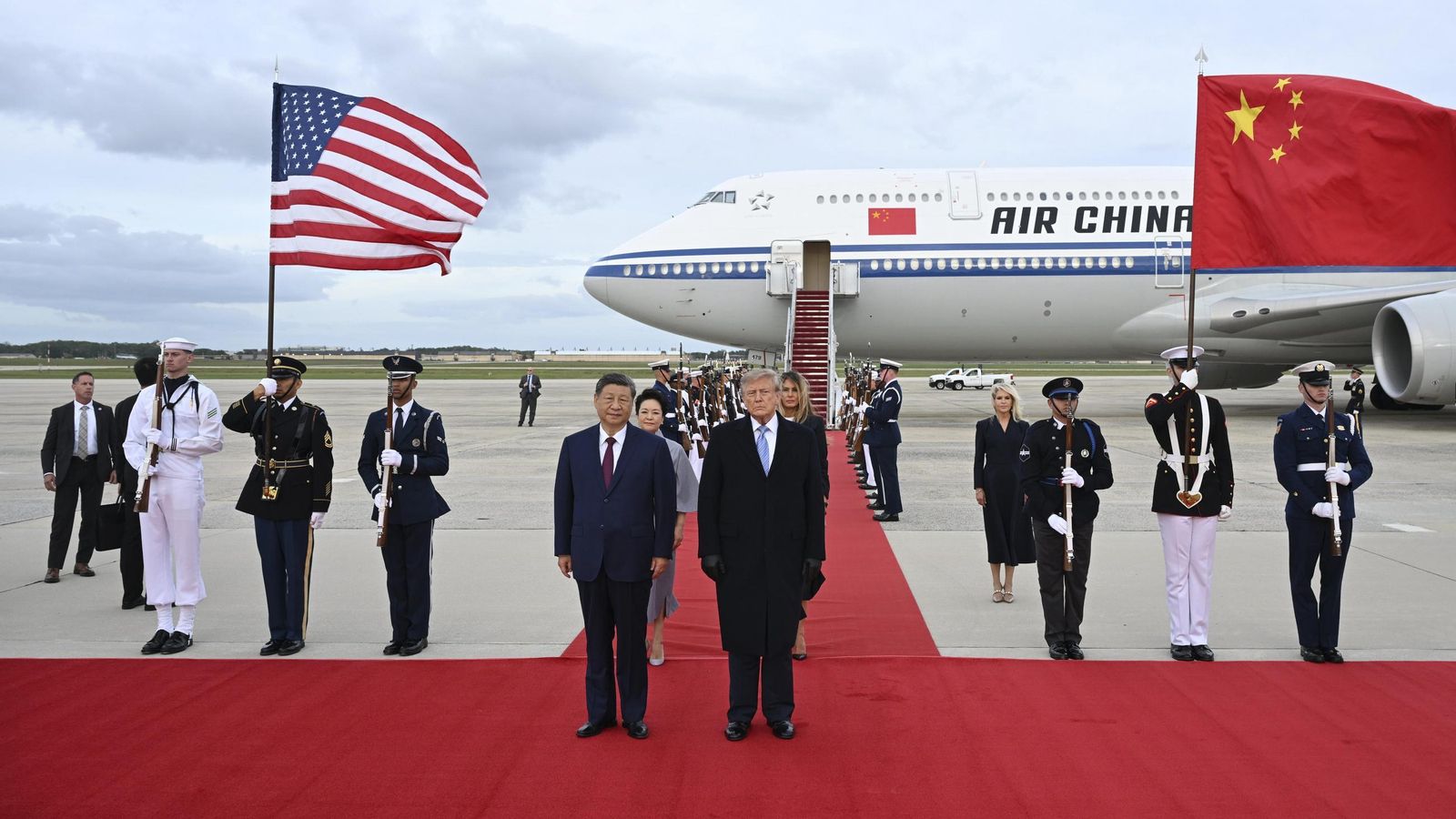 El presidente chino, Xi Jinping, ha llegado a Estados Unidos.