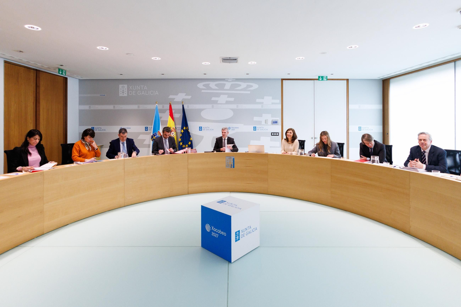 Consello de la Xunta de este 9 de marzo.