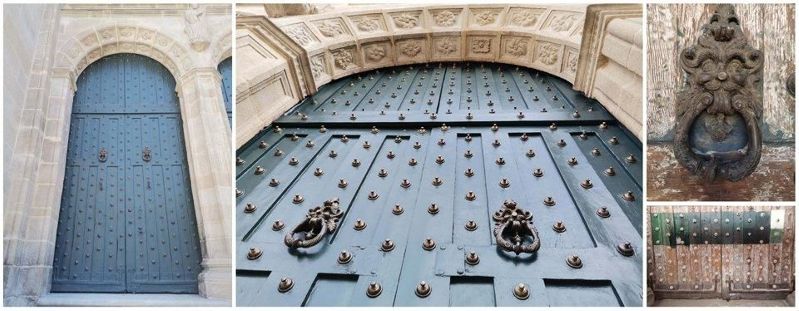 Fachada oeste de la Catedral de Ourense.