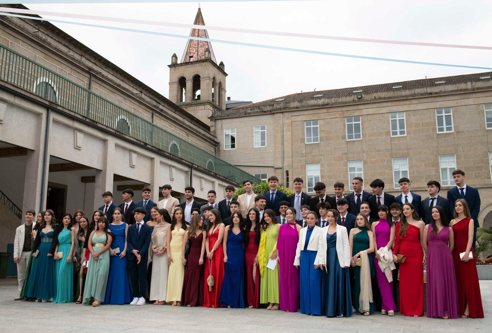 Ourense. 15/05/2024. Graduación dos alumnos de bacharelato de Salesianos.
Foto: Xesús Fariñas