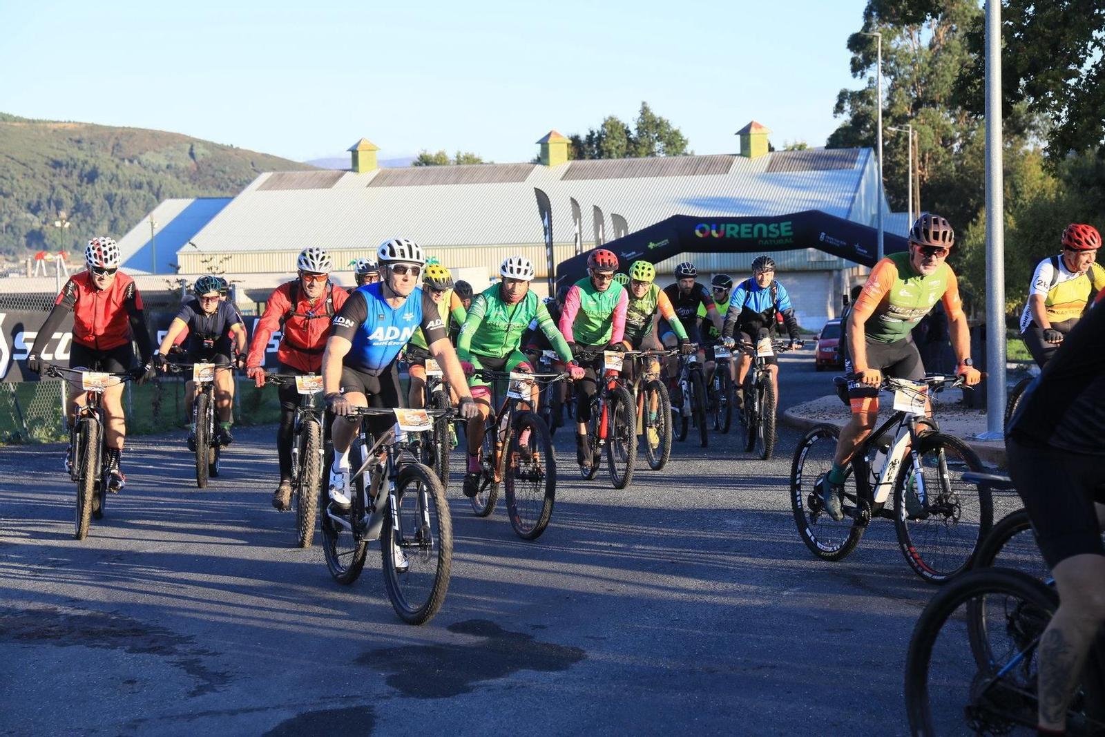Esfuerzo y constancia en la BTT Concello de Boborás.