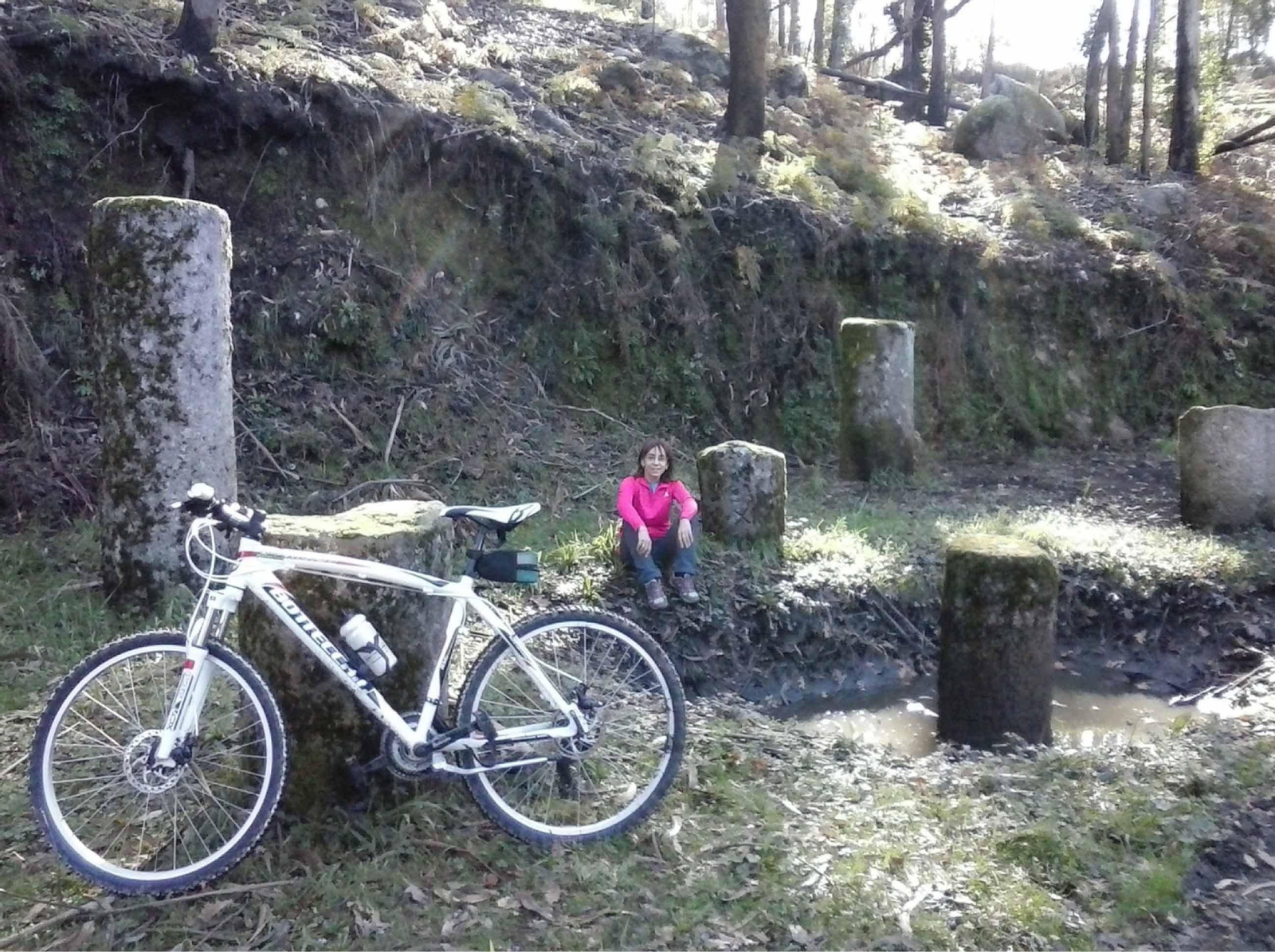 Miliarios en la Milla XIV, un tramo realizado este fin de semana que transcurre por Parque del Gerês (Portugal).