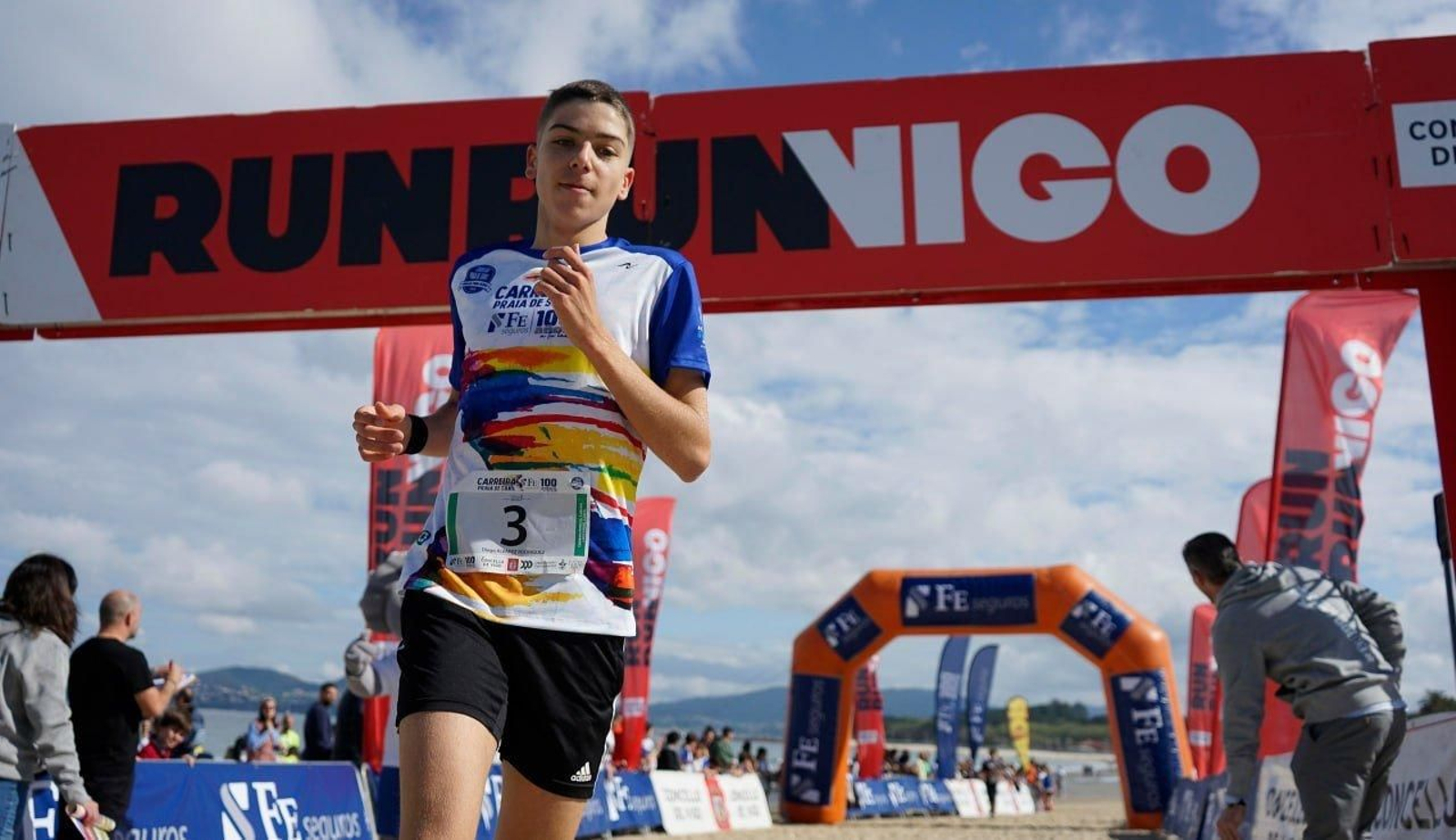 Carrera Praia de Samil.