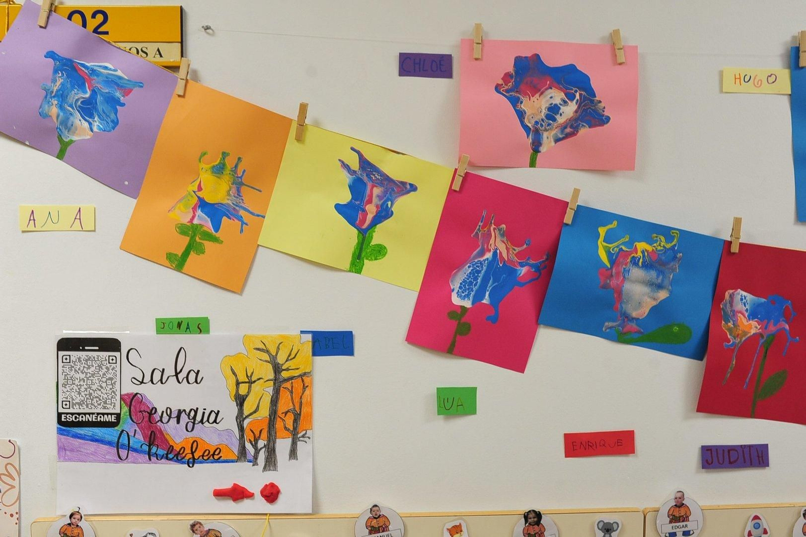 Aulas llenas de color