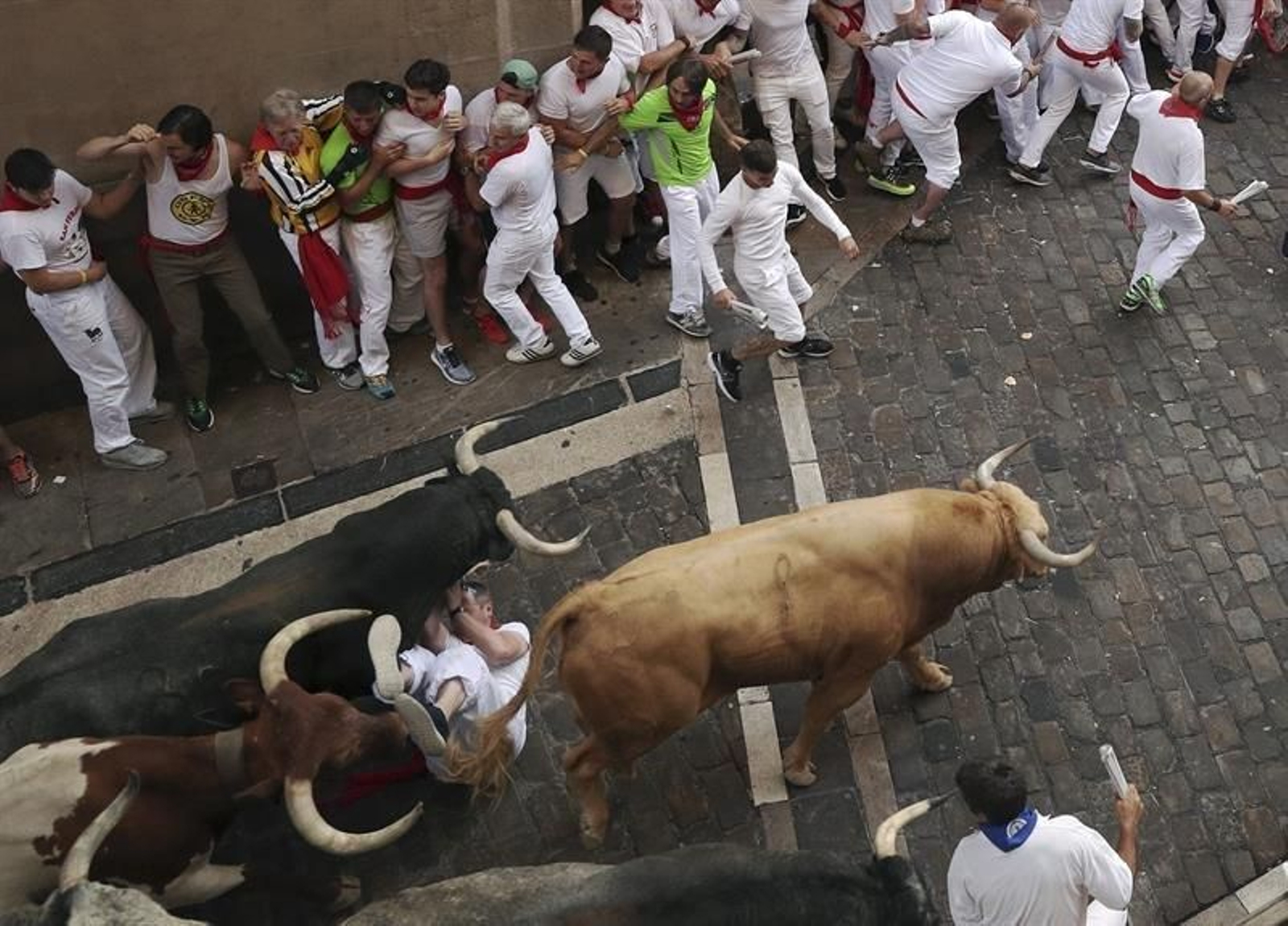 El primer encierro de los Sanfermines 04