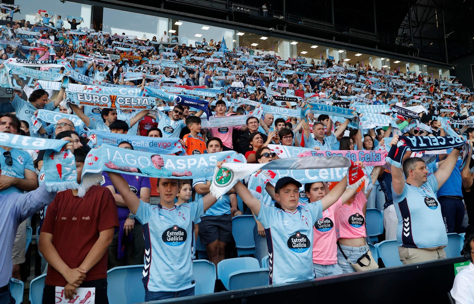 Galería | El Celta cerró temporada en Balaídos contra el Sevilla