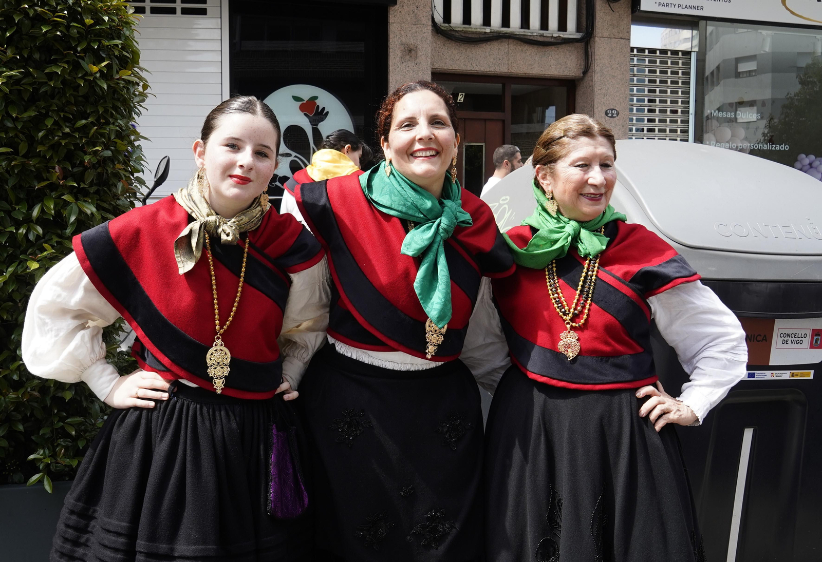 Galería | Vigo celebra el Día de la Muiñeira a lo grande