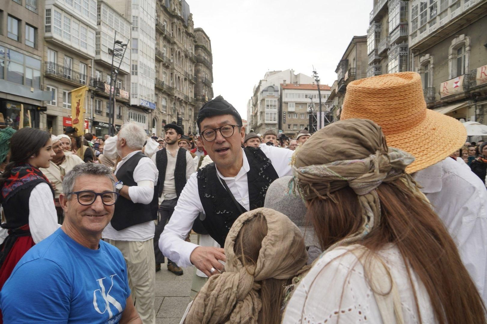 Representación de la Reconquista de Vigo 2024.