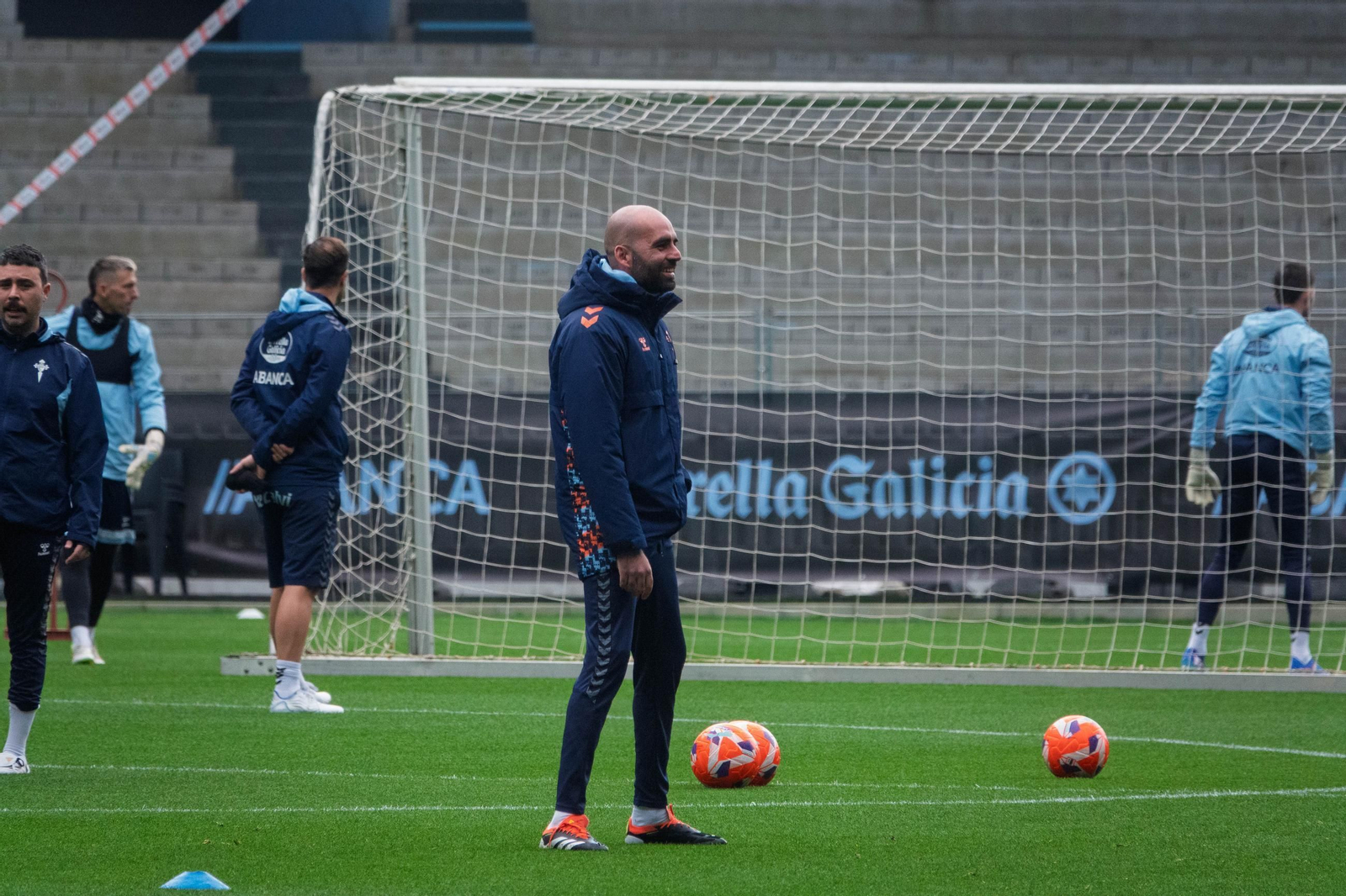 Galería | Entrenamiento multitudinario del Celta en Balaídos