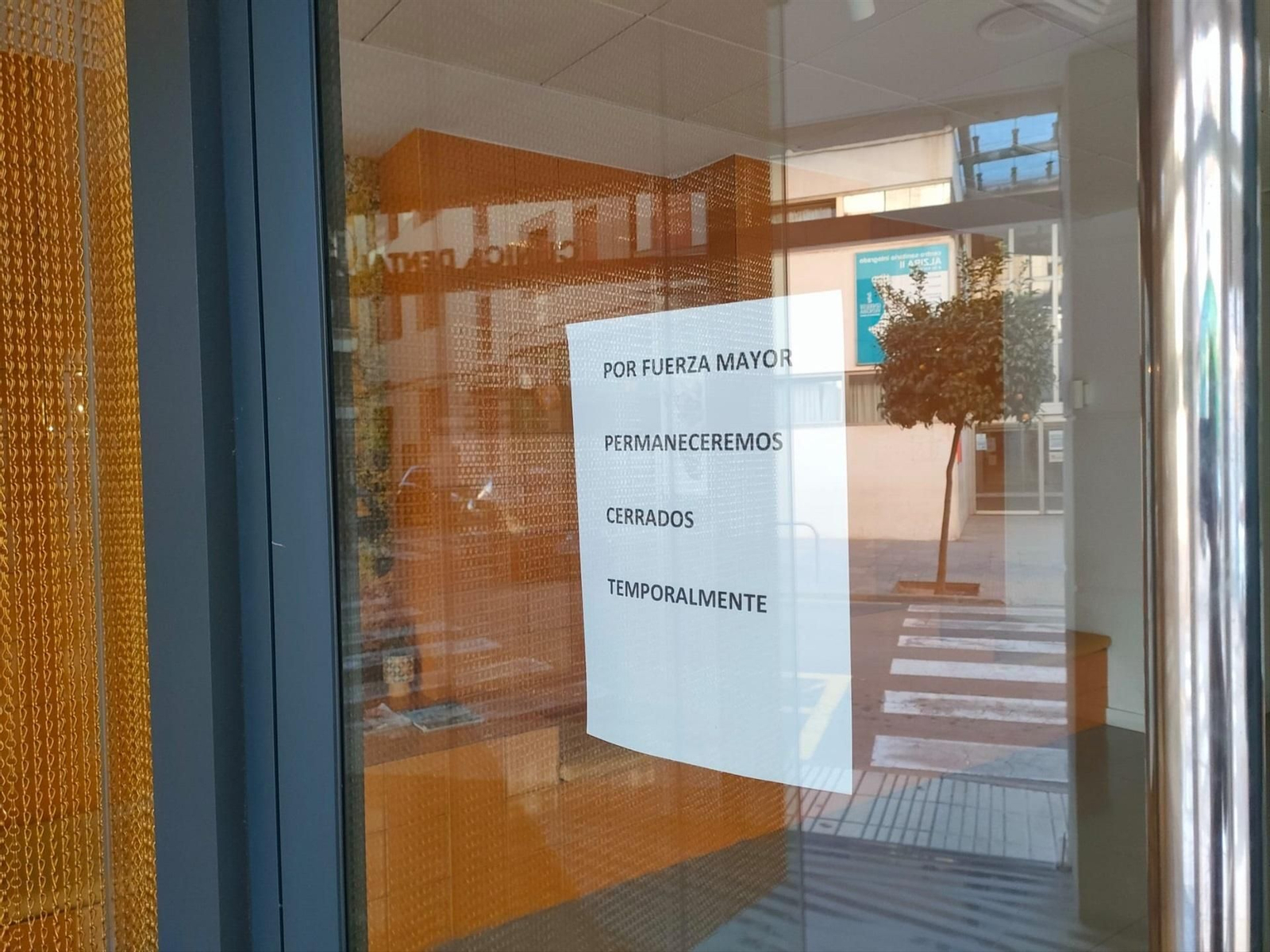 Fachada de la clínica dental donde fue tratada la menor