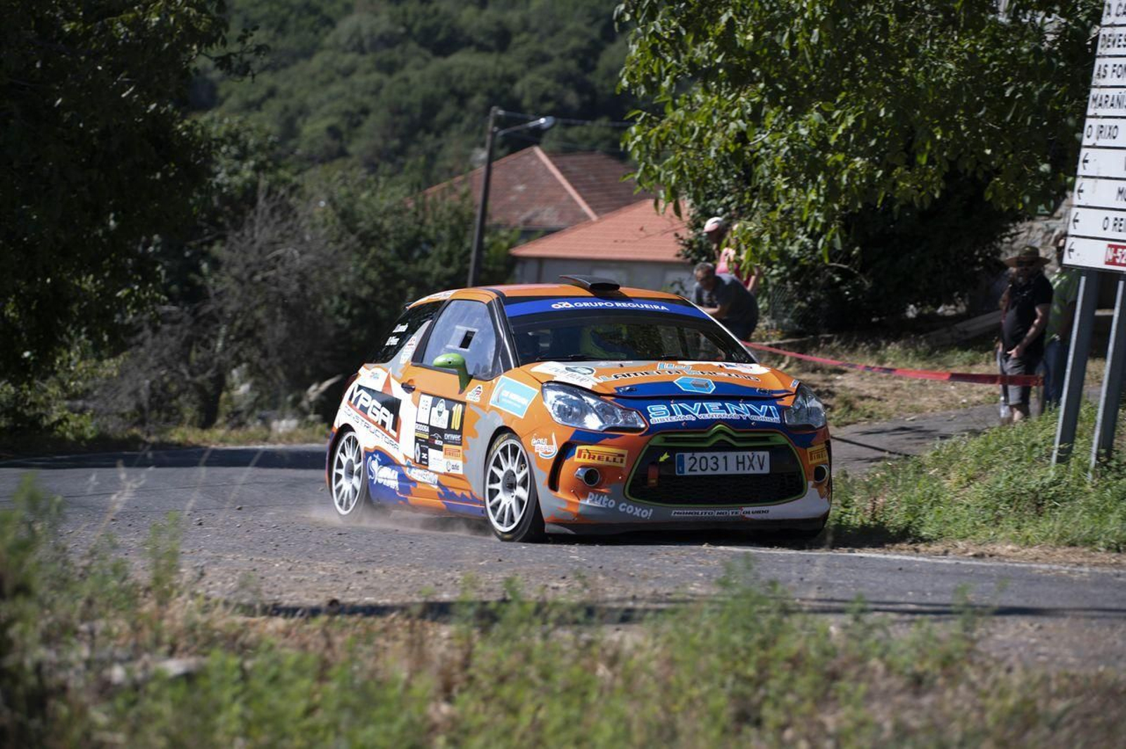 Rally Pazo Tizón, edición de 2022. Tramo Piñor-Irixo. Fotos Martiño Pinal.