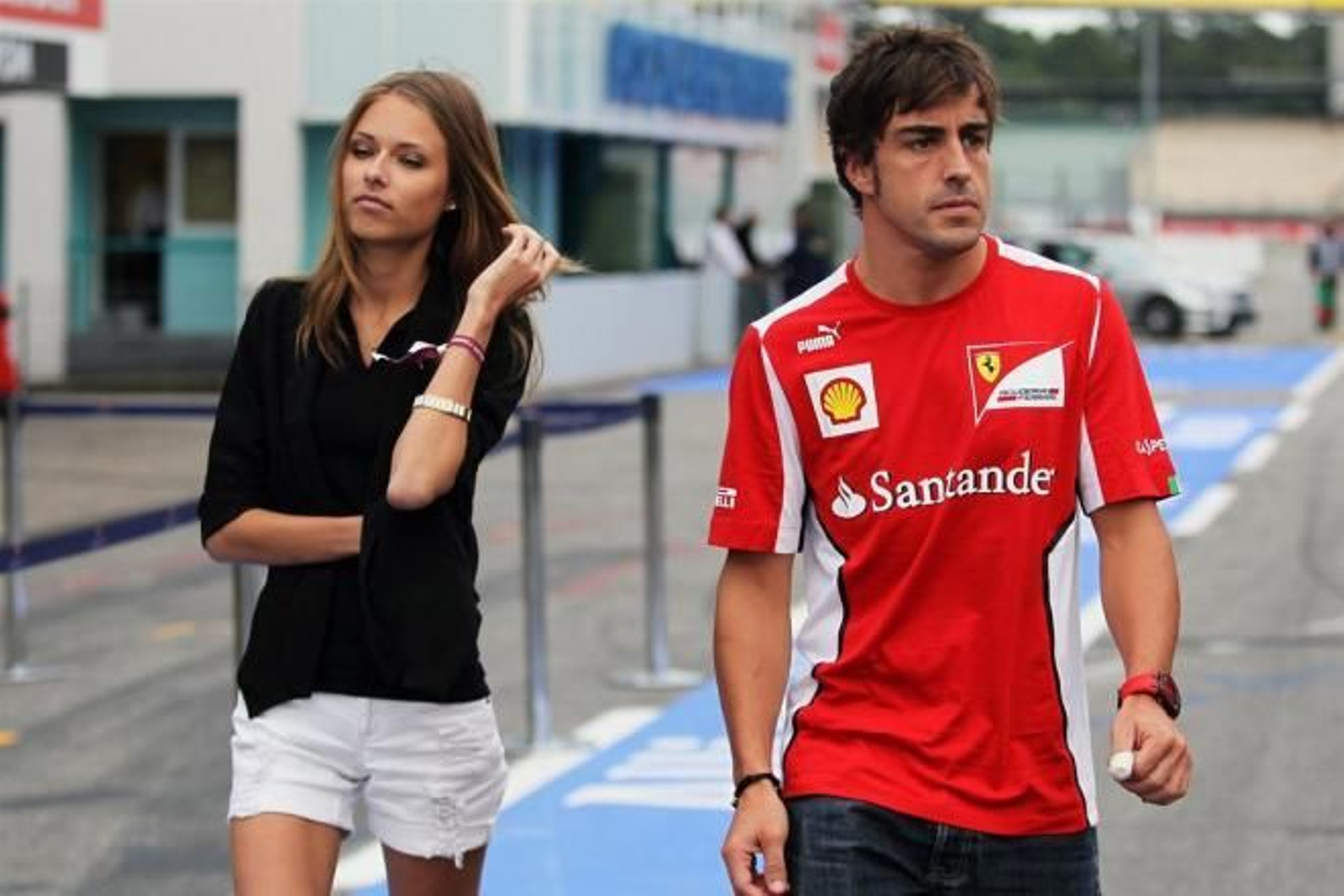 La modelo rusa Dasha Kapustina es la nueva novia de Fernando Alonso