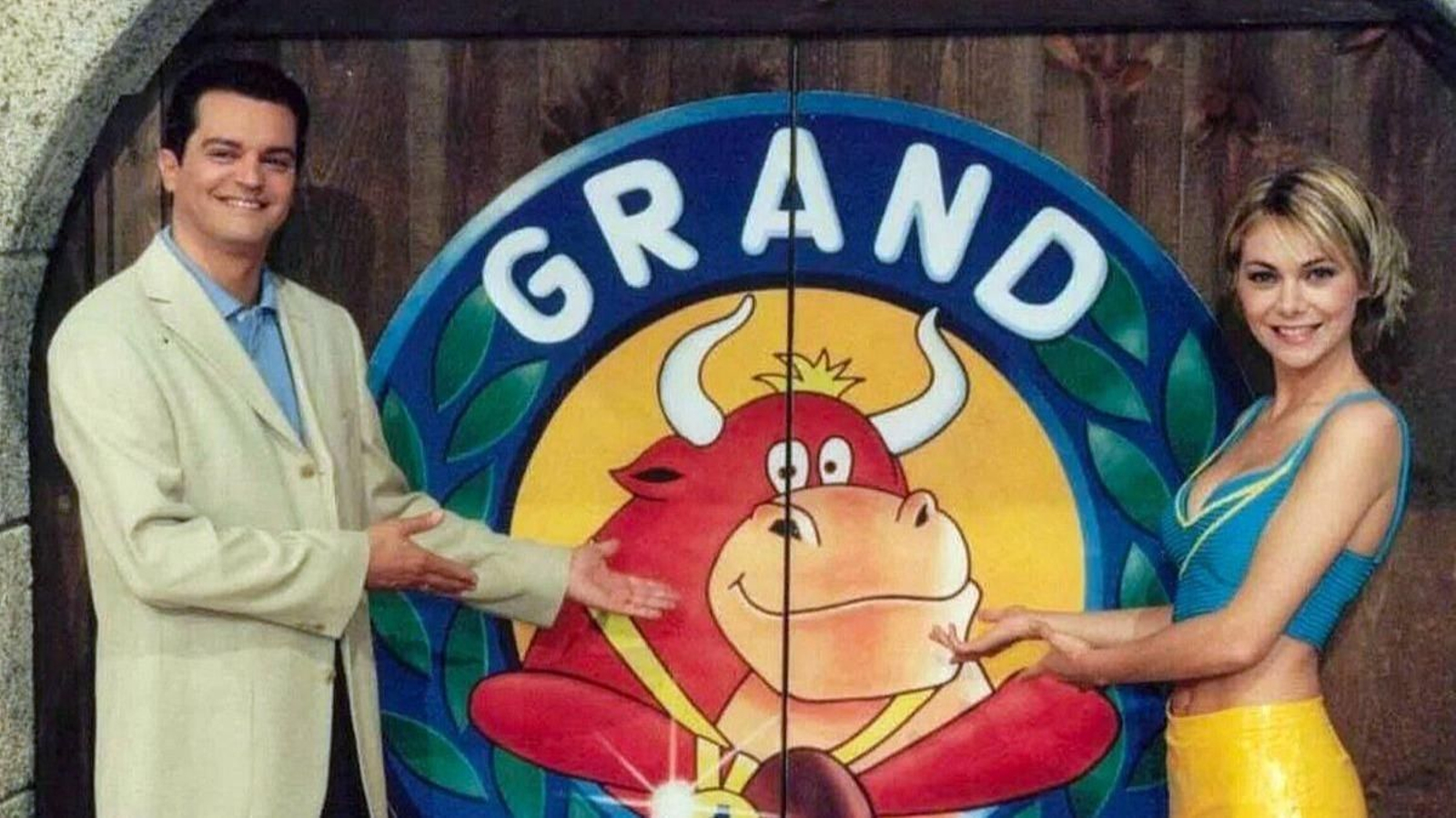 Ramón García como presentador del 'Grand Prix'.