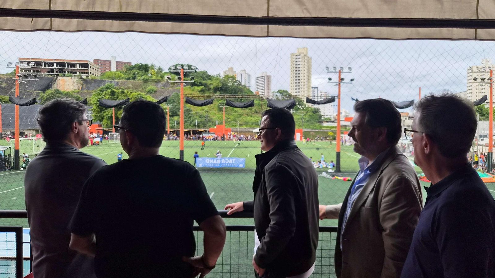 La delegación de la Xunta durante su visita a Salvador de Bahía