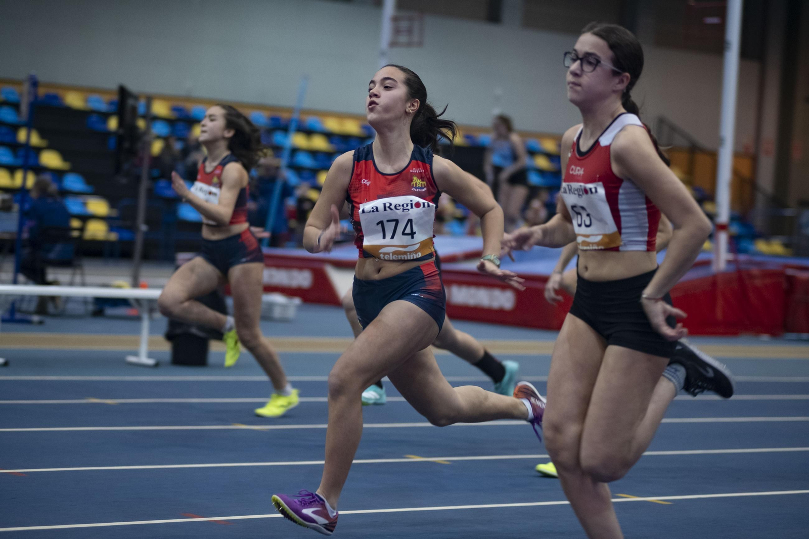Galería | +Deporte La Región arranca la temporada 2026 con el 7º Torneo de Atletismo de Pista Cubierta
