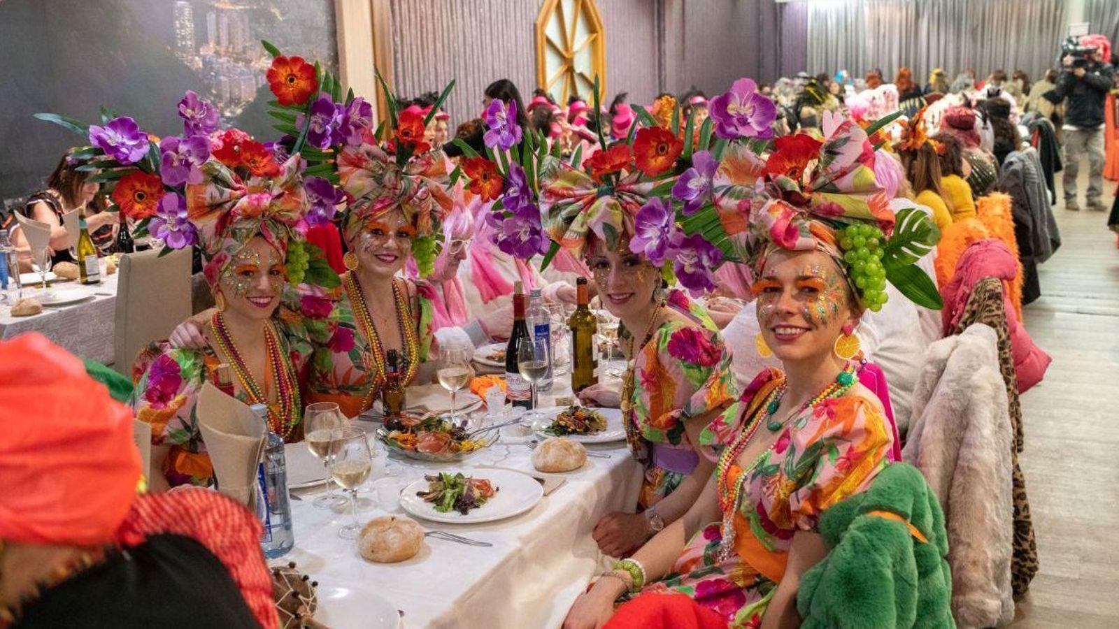 Cena de comadres en Verín.