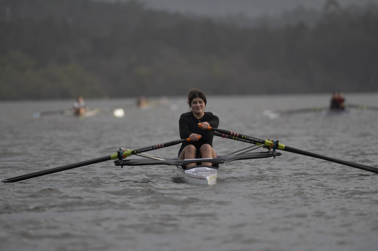 Galería | Castrelo de Miño disfruta con el Campeonato Gallego de Remo de larga distancia