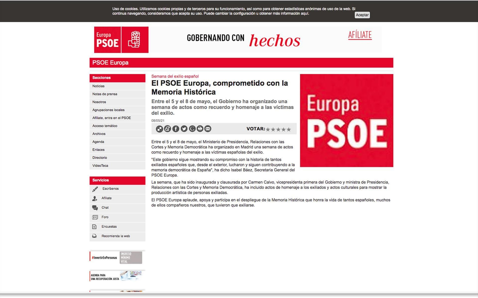 PSOE Europa