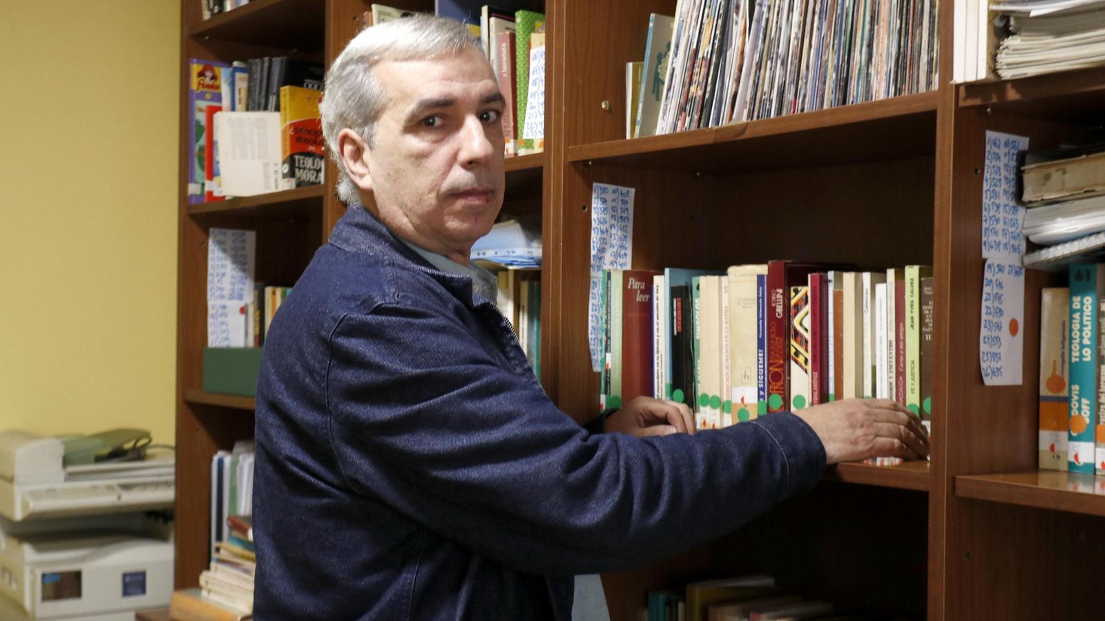 El párroco Juan Antonio Terrón Blanco, de la parroquia del Cristo de la Victoria.