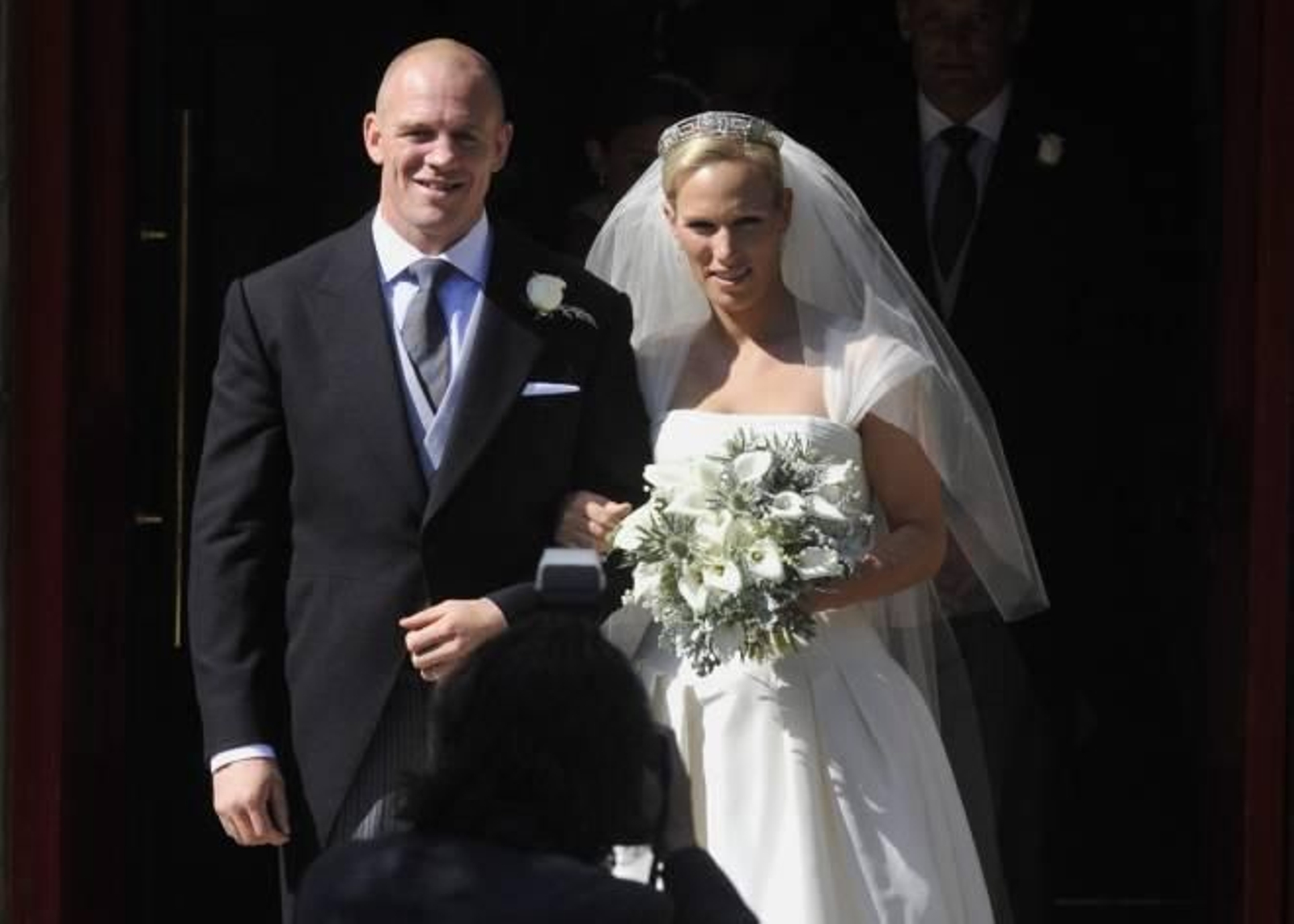 La boda de Zara Phillips y Mike Tindall