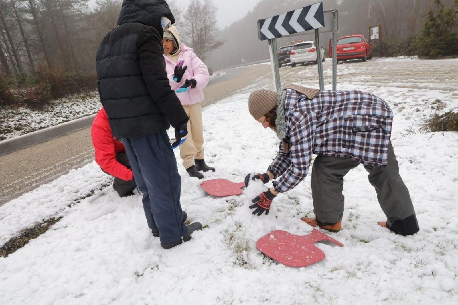 Galería | Los estragos de la borrasca Ingrid en Vigo y su área