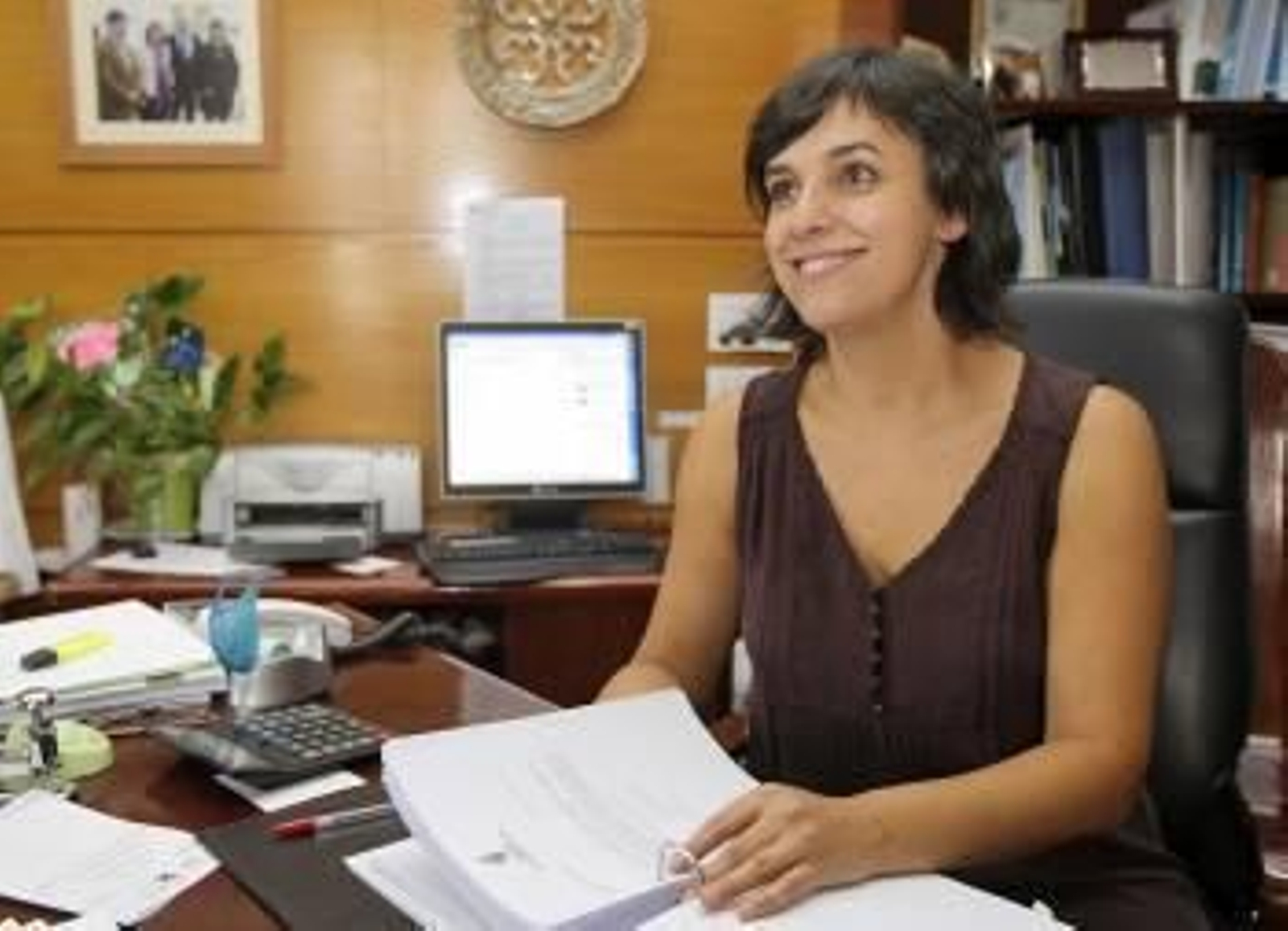 La alcaldesa de Silleda, la socialista Paula  Fernández Pena. (Foto: EFE)
