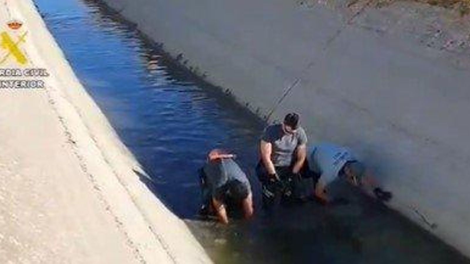 Búsqueda del arma homicida del crimen de Mateo en Mocejón.