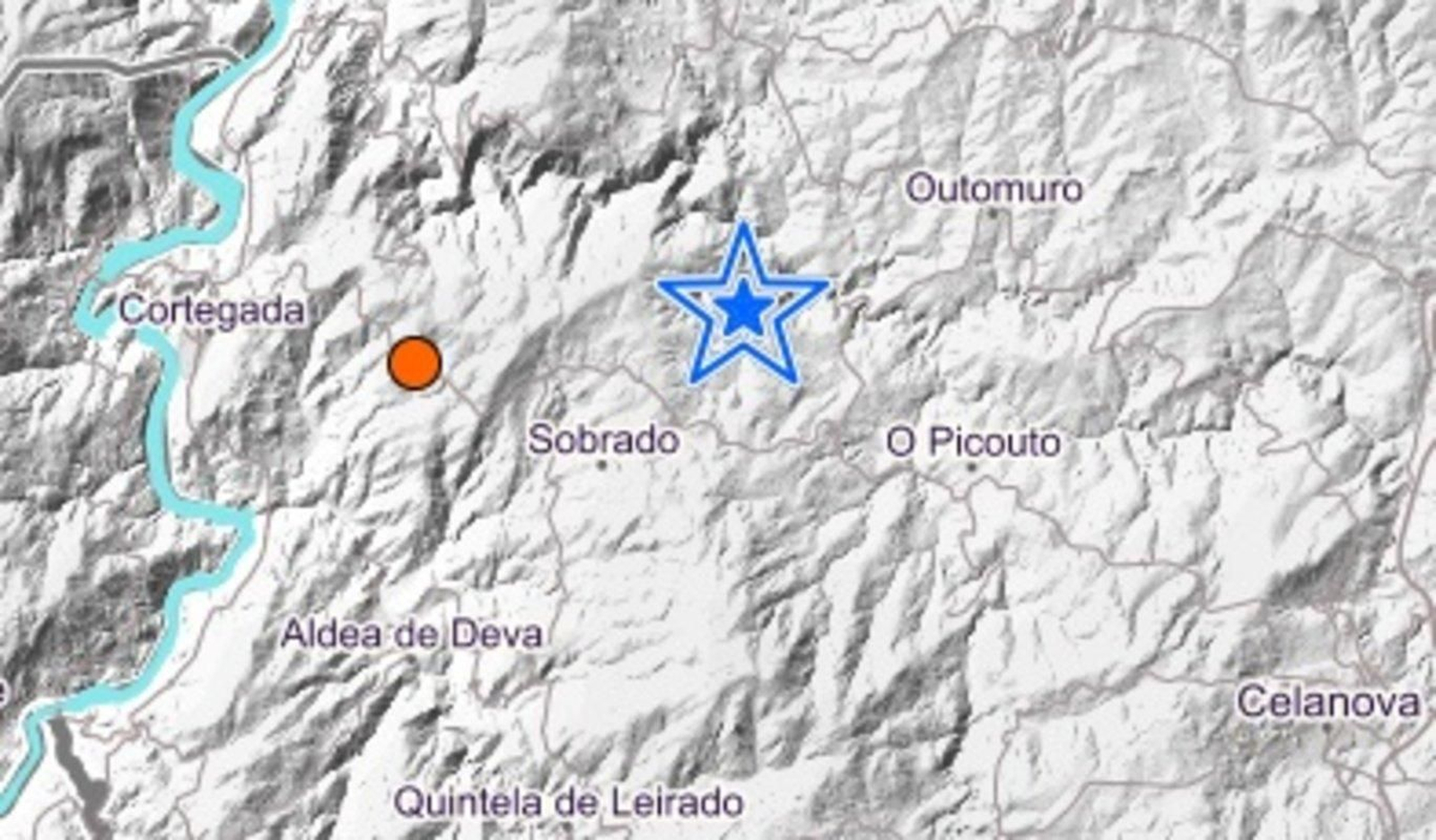 Terremoto con epicentro en Gomesende (FOTO: IGN)
