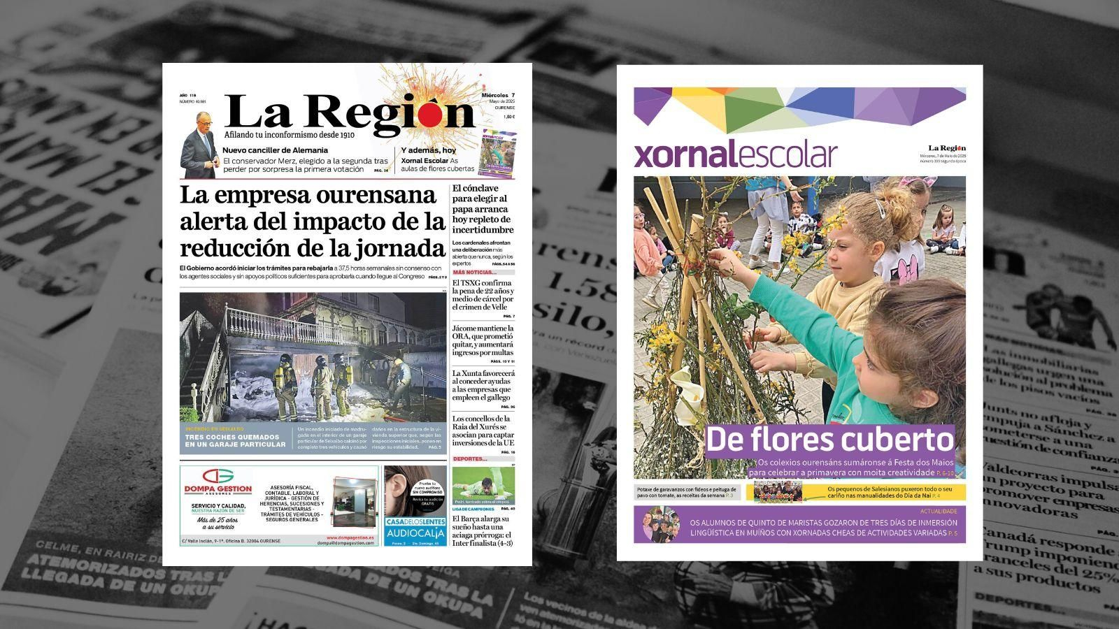 Las portadas de hoy.