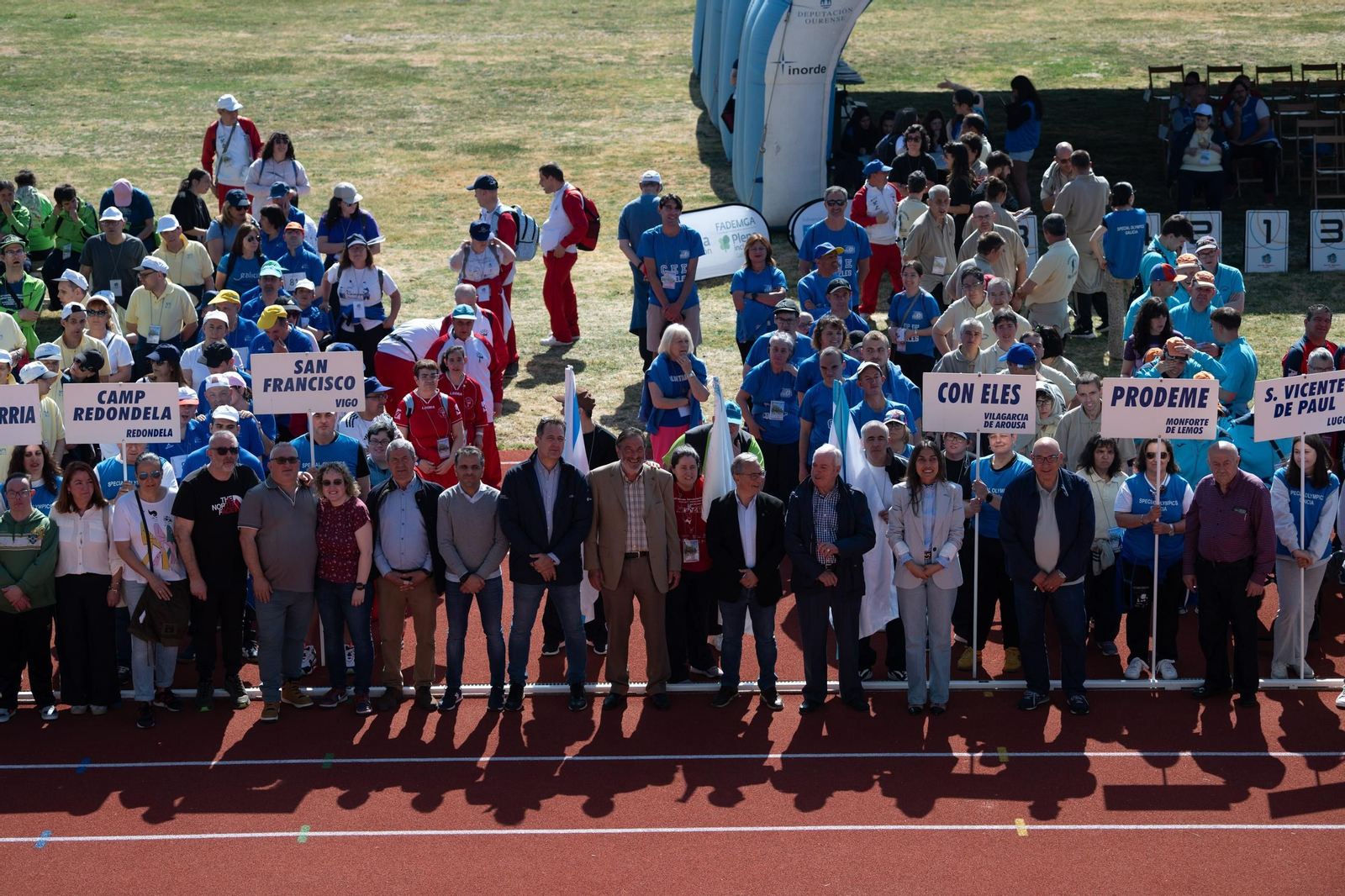 Galería | Deporte e inclusión de la mano en la jornada de los Xogos Special Olympics en Monterrei