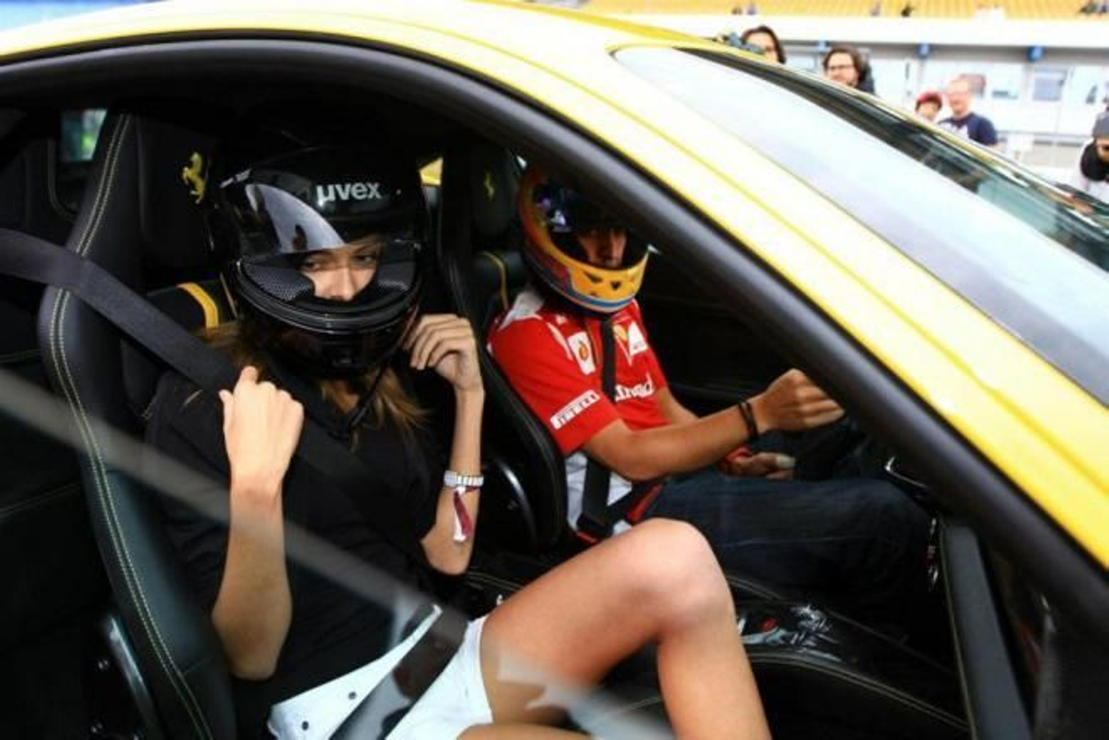 La modelo rusa Dasha Kapustina es la nueva novia de Fernando Alonso